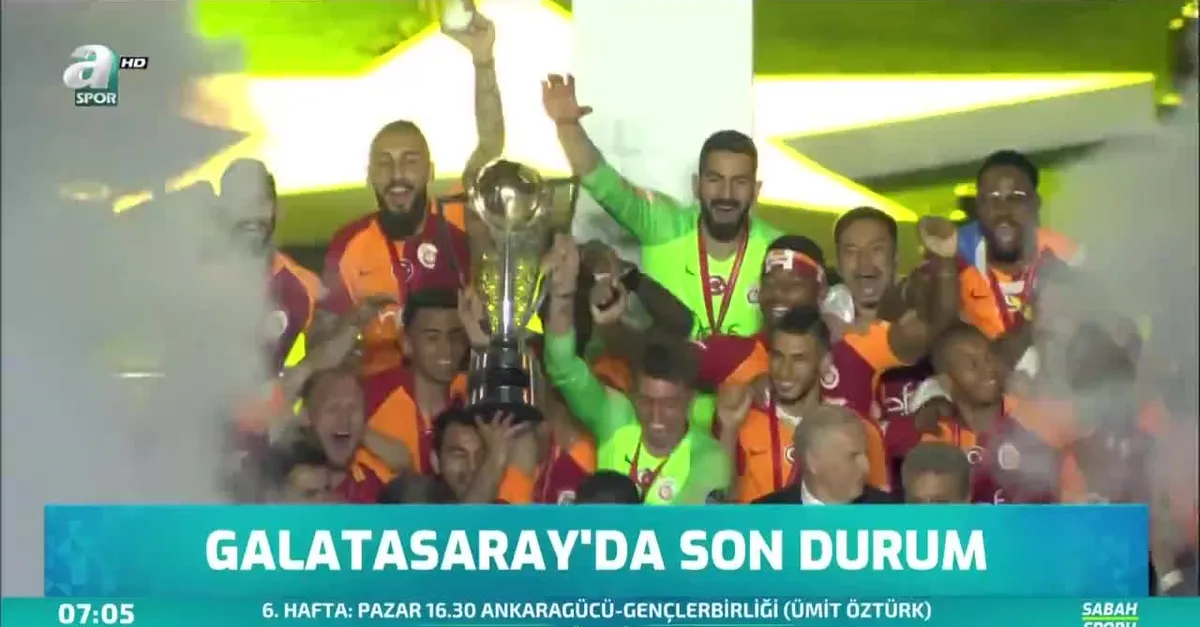 Galatasaray'da hedef 3 puan