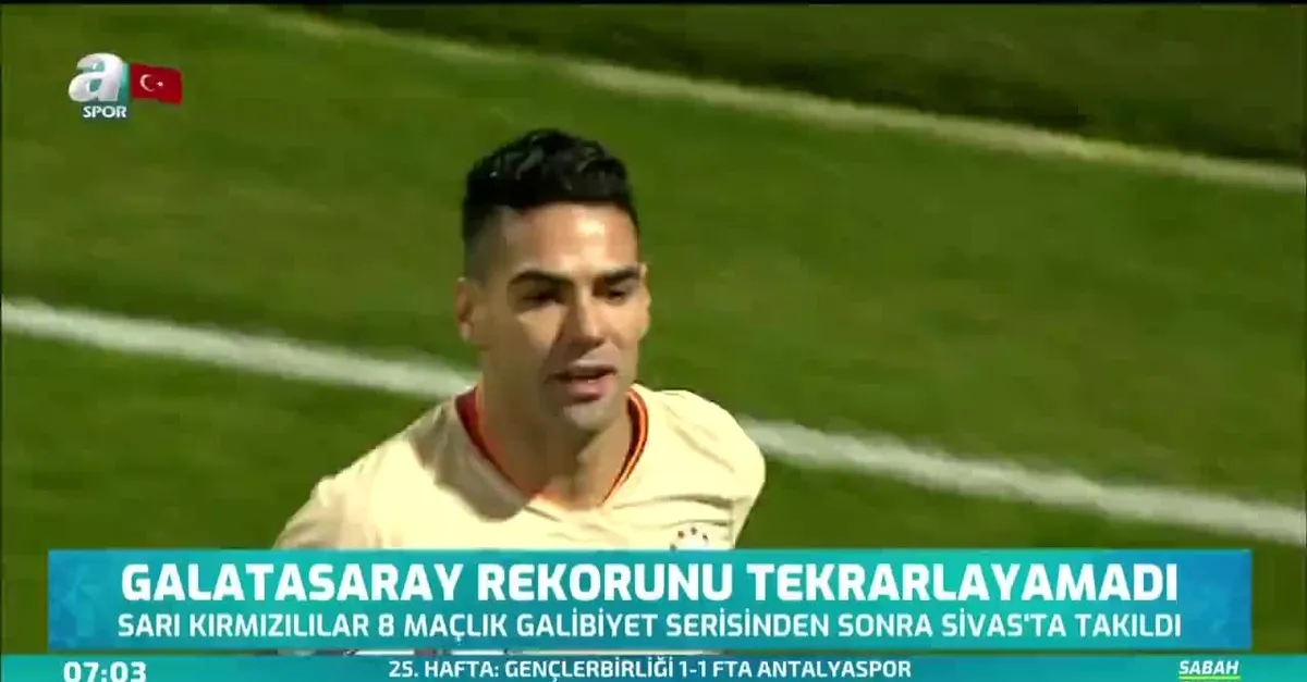 Galatasaray rekorunu tekrarlayamadı