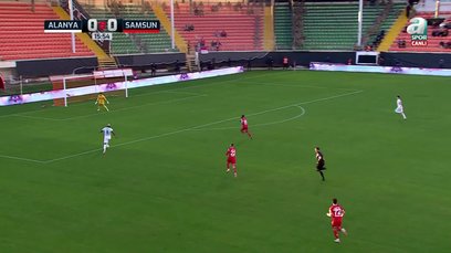 Alanyaspor 1-3 Samsunspor (MAÇ ÖZETİ)