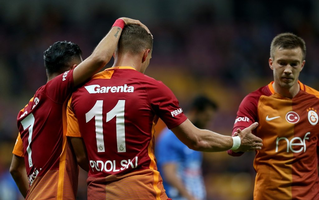 Galatasaray-Dersimspor karşılaşmasından kareler