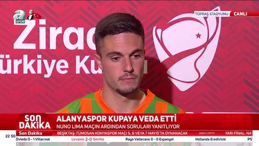 Nuno Lima: Bizim için ağır bir skor oldu