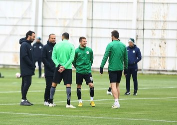 Konyaspor’da Ankaragücü mesaisi sürdü