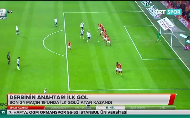 Derbinin anahtarı ilk gol