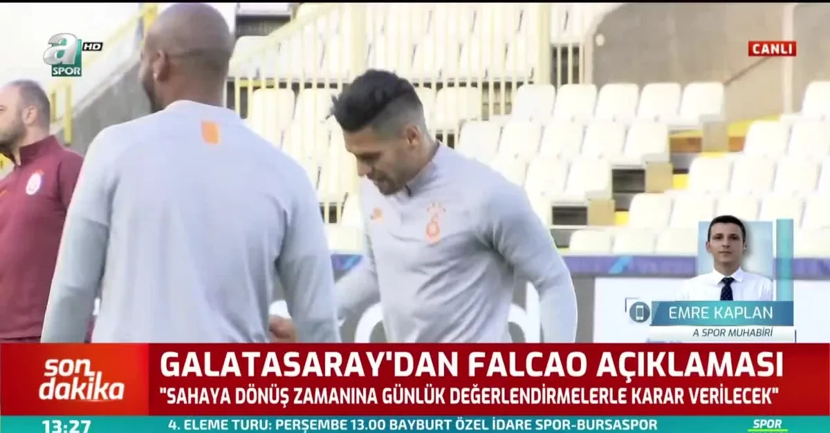 Galatasaray'dan Falcao açıklaması