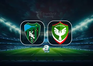 Kocaelispor-Amedspor maçı detayları