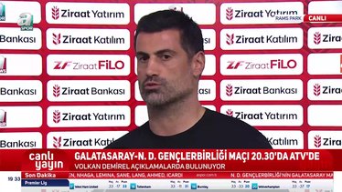 Volkan Demirel: Belki de tarihe geçeceğiz