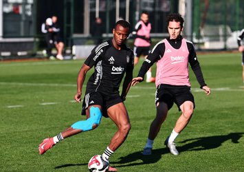 Beşiktaş'ta Ç. Rizespor maçı hazırlıkları sürüyor