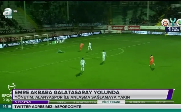 Emre Akbaba Galatasaray yolunda