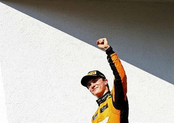 Macaristan'da kazanan Oscar Piastri oldu!
