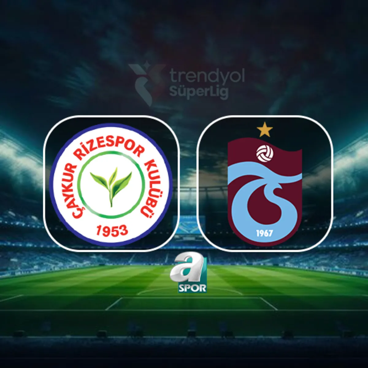 Çaykur Rizespor - Trabzonspor canlı skor! Karadeniz derbisini canlı takip et