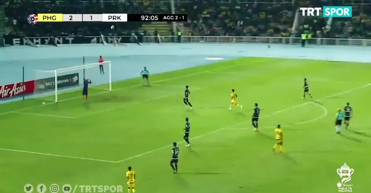 Malezya Kupası'nda müthiş gol!