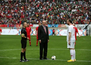 'Şöhretler Maçı'ndan kareler