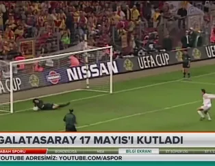 Galatasaray 17 Mayıs'ı kutladı