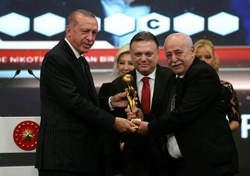Başkan Erdoğan'dan A Spor'a ödül