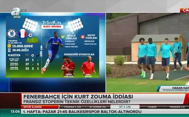 Kurt Zouma'da kritik saatler