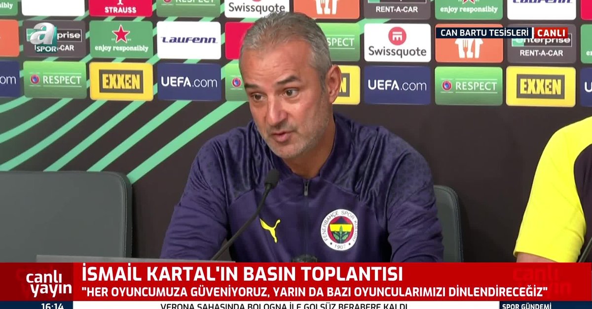 İsmail Kartal: 3 puan için sahaya çıkacağız!