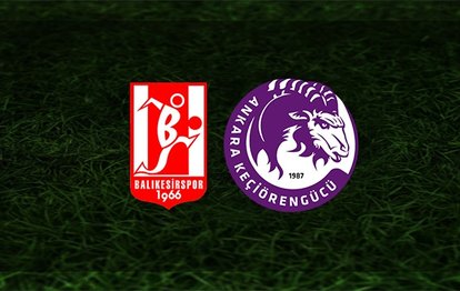 Balıkesirspor - Keçiörengücü maçı ne zaman, saat kaçta ve hangi kanalda? | TFF 1. Lig