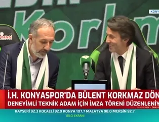Konyaspor Bülent Korkmaz ile sözleşme imzaladı