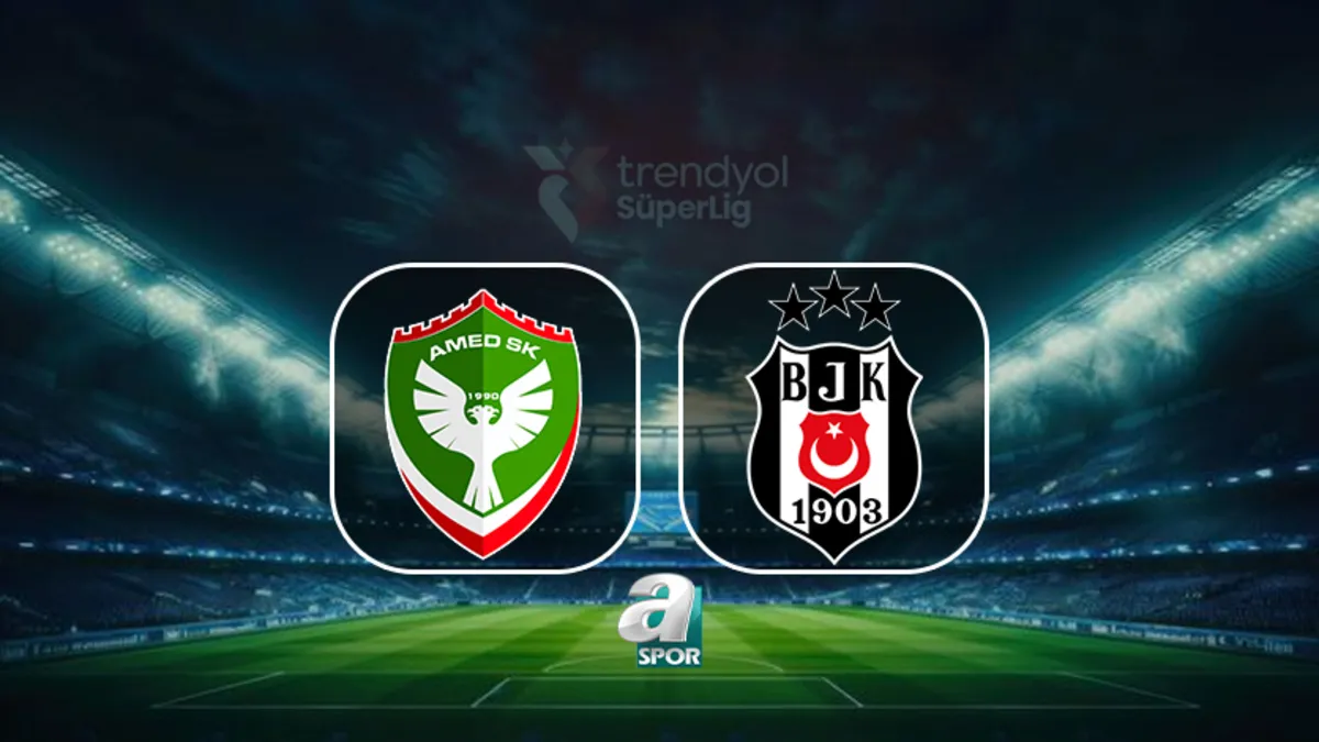 Amedspor-Beşiktaş maçı ne zaman, saat kaçta?