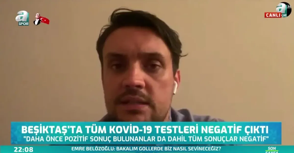 Beşiktaş'ta tüm Covid-19 testleri negatif çıktı