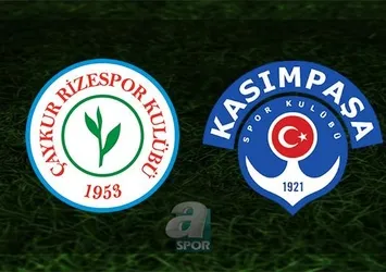 Çaykur Rizespor - Kasımpaşa | CANLI
