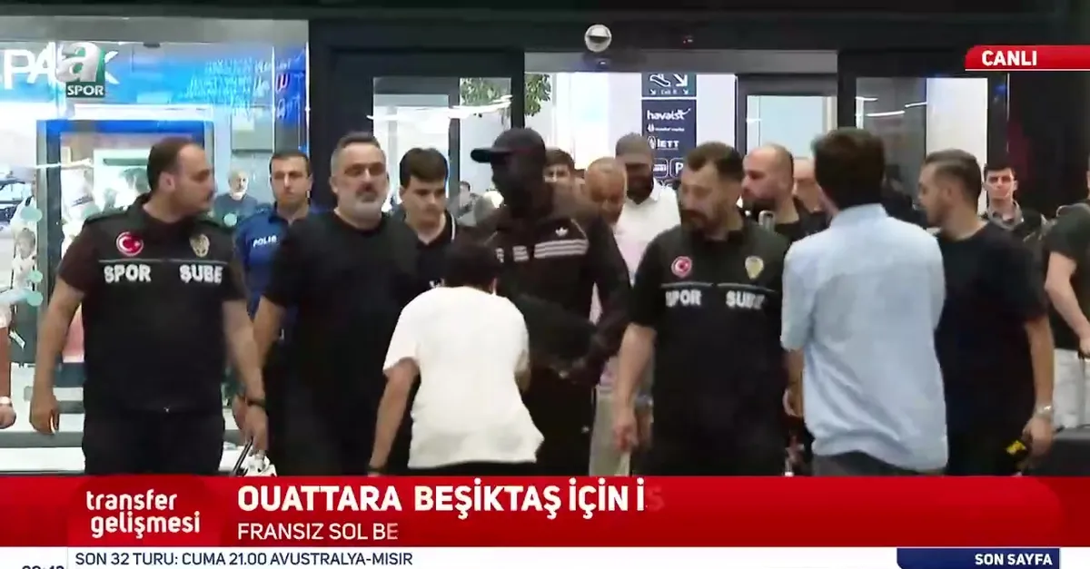Kassoum Ouattara Beşiktaş için İstanbul'da!