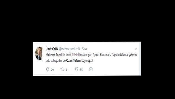 Ozan Tufan taraftarı çıldırttı