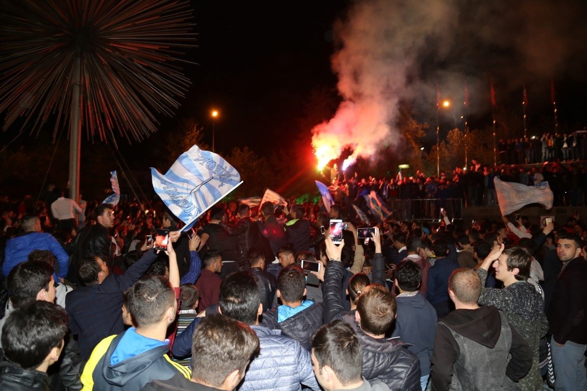 Erzurum’da TFF 1. Lig sevinci