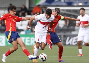 U19 Milli Futbol Takımı ilk puanını aldı!