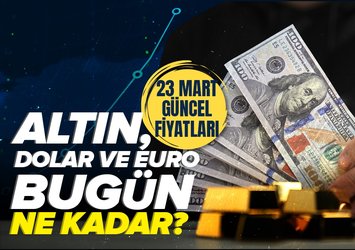 Euro, Dolar, Sterlin, Gram, Çeyrek, Yarım Altın Kaç TL?