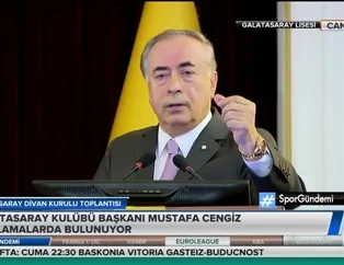 Mustafa Cengiz: "Ben kimseye köfte demedim"