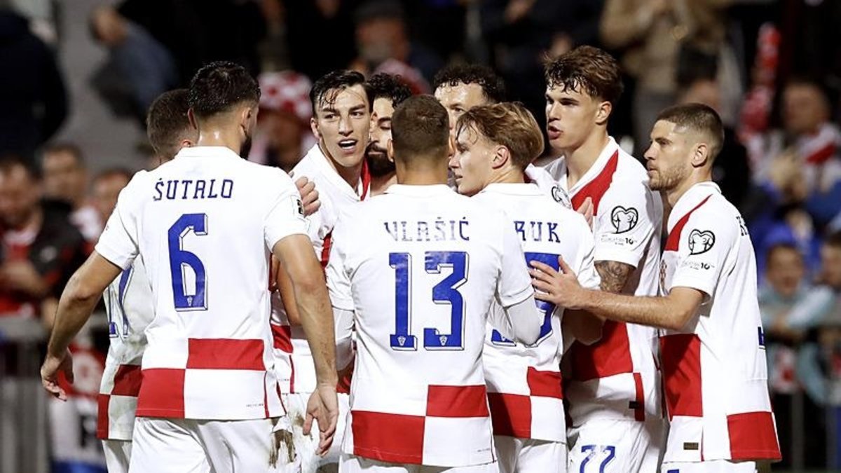 Hırvatistan evinde Faroe Adaları'nı 3 golle geçti! İşte maçın özeti