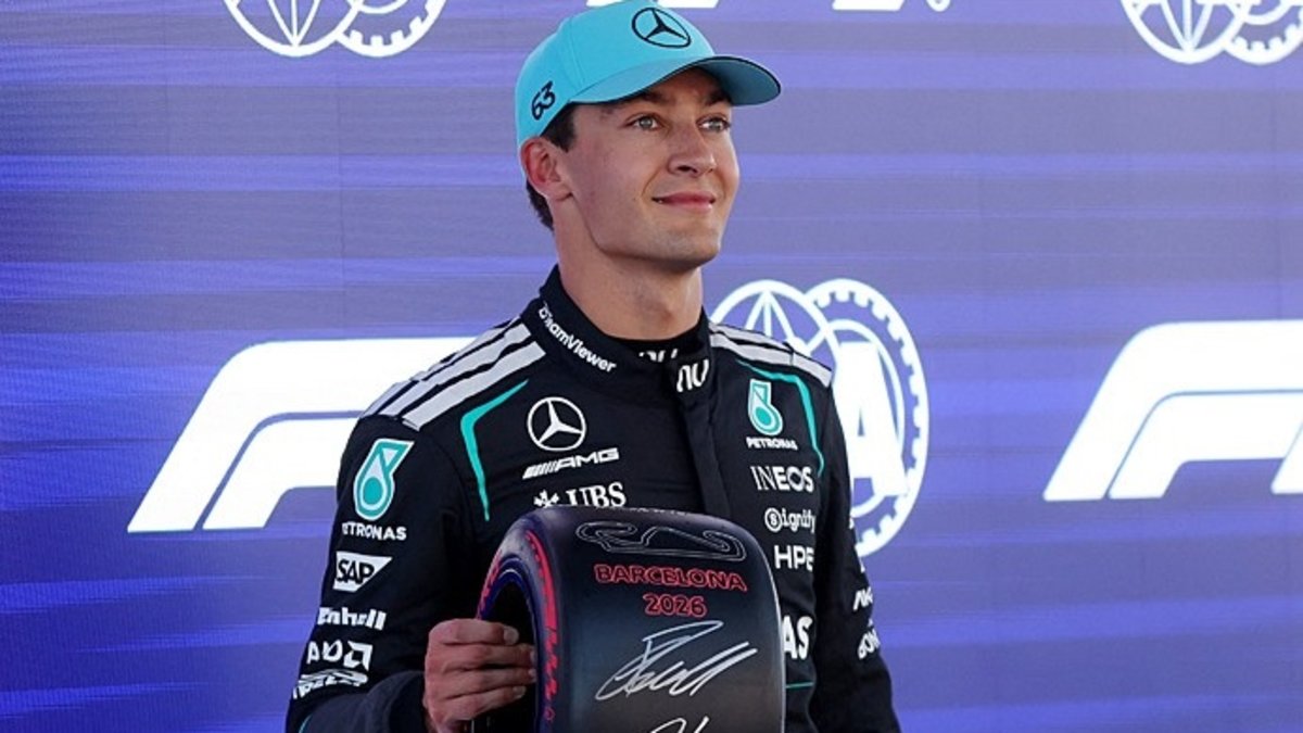 Formula 1 İspanya Grand Prix'sinde pole pozisyonu George Russell'ın