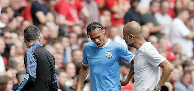 Manchester City'de Sane en az 6 ay yok