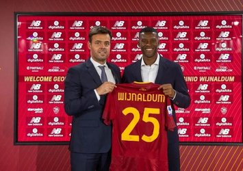 Wijnaldum resmen Roma'da!