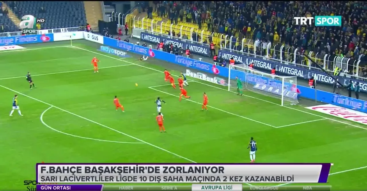 Fenerbahçe Başakşehir'de zorlanıyor