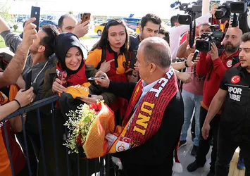 Galatasaray kafilesi Sivas'ta