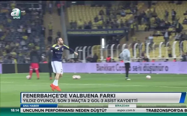 Valbuena varsa sorun yok