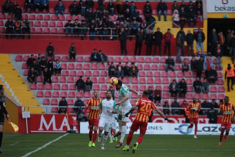 Kayserispor - Bursaspor Maçtan kareler