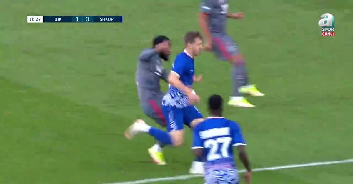 GOL | Beşiktaş 2-0 FC Shkupi