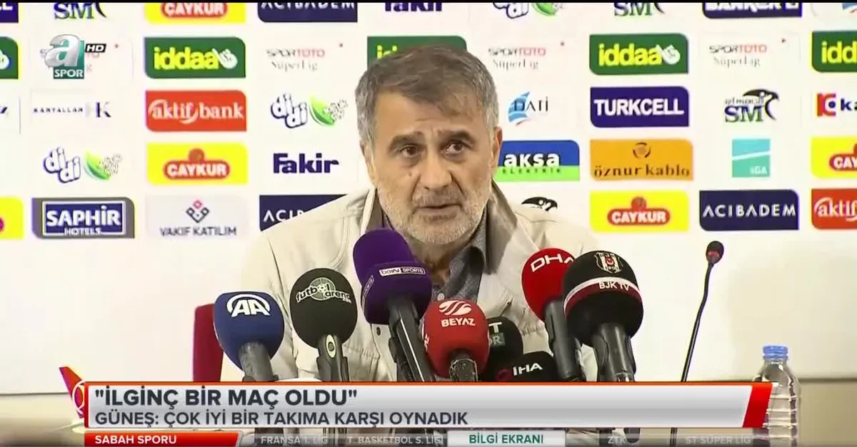 Şenol Güneş: "İlginç bir maç oldu"