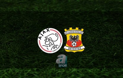 Ajax - Go Ahead maçı ne zaman, saat kaçta ve hangi kanalda? | Hollanda Ligi