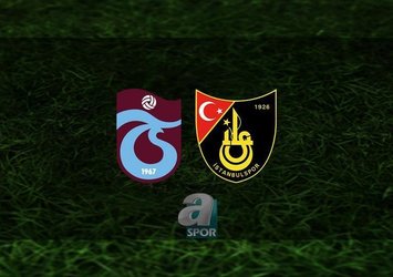 Trabzonspor - İstanbulspor maçı detayları!
