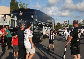 Beşiktaş kafilesi Samsun'da!