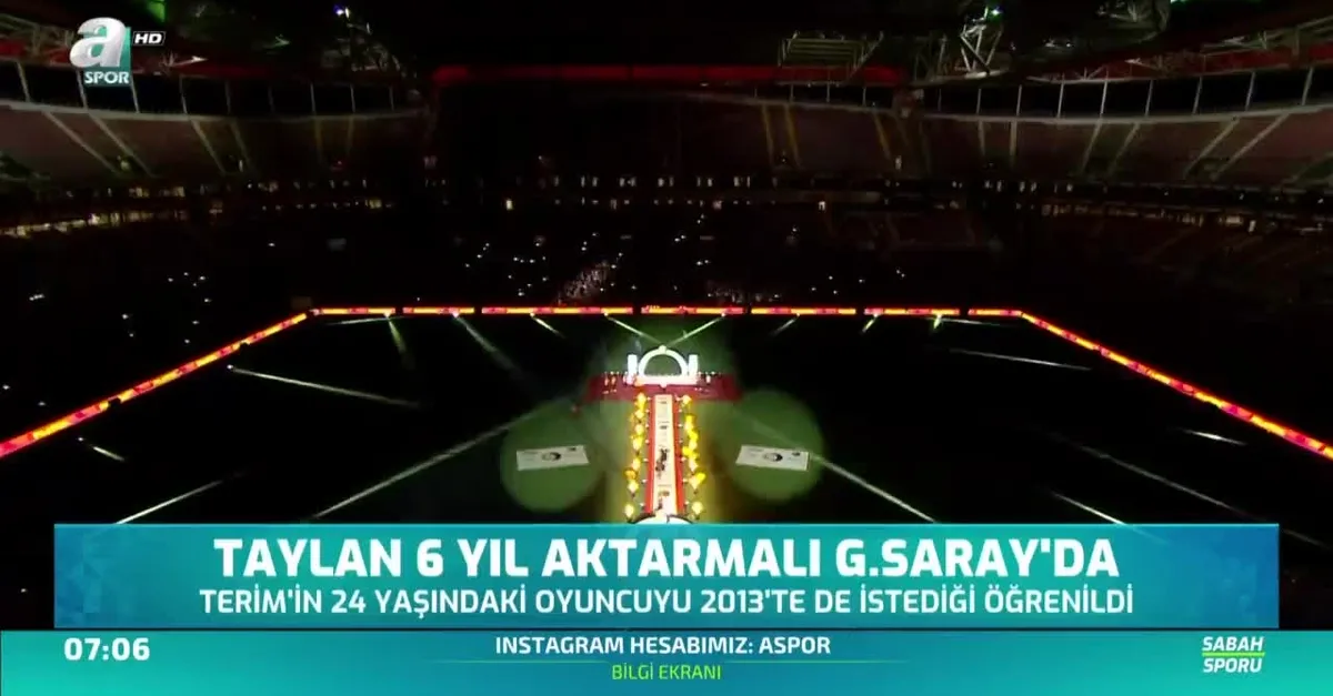 Taylan 6 yıl aktarmalı Galatasaray'da