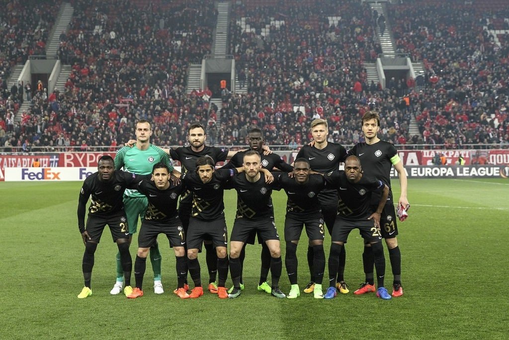 Olympiakos - Osmanlıspor karşılaşmasından kareler