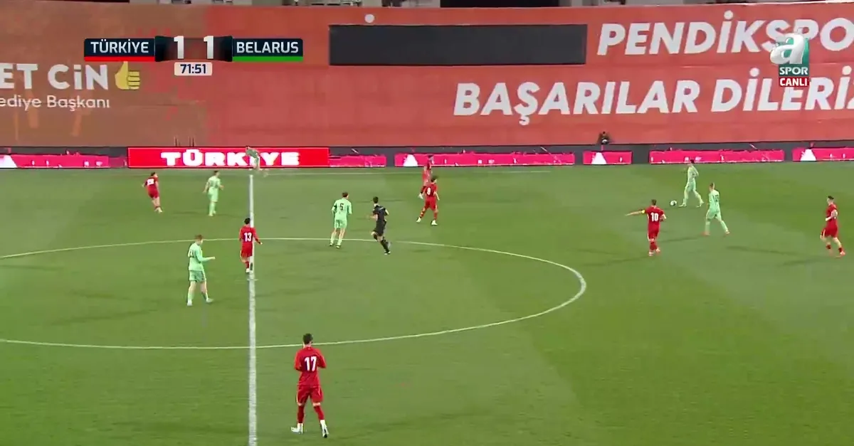 GOL | Türkiye U21 1-2 Belarus U21
