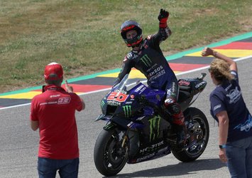 MotoGP Almanya Grand Prix'sinde zafer Quartararo'nun