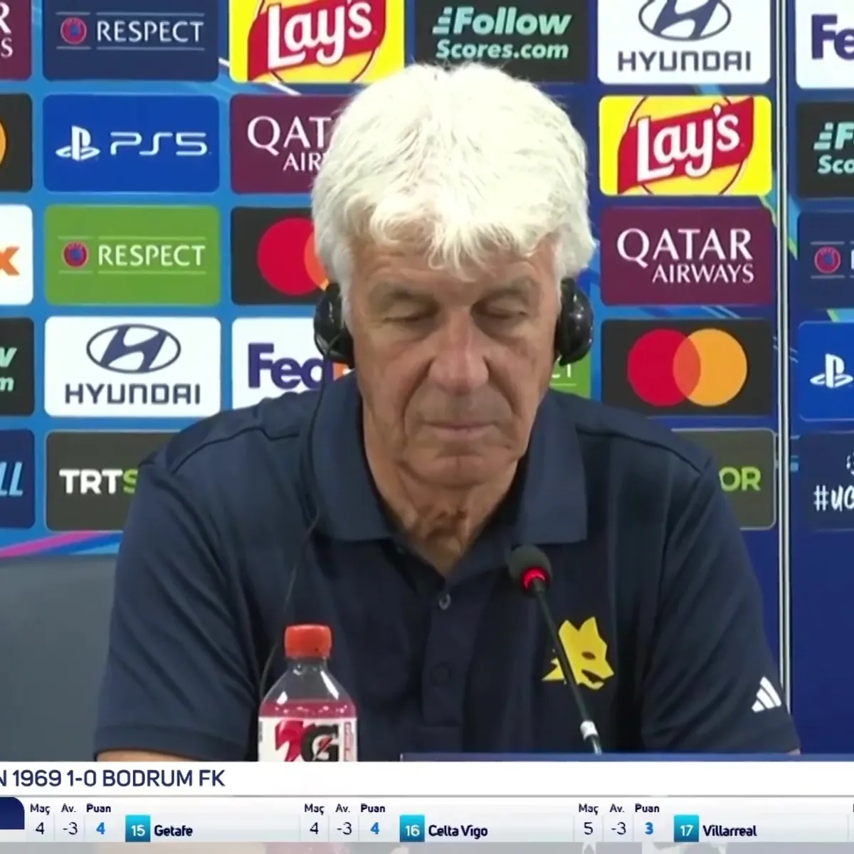 Gian Piero Gasperini: Fenerbahçe'nin çok değerli ve iyi bir kadrosu var!