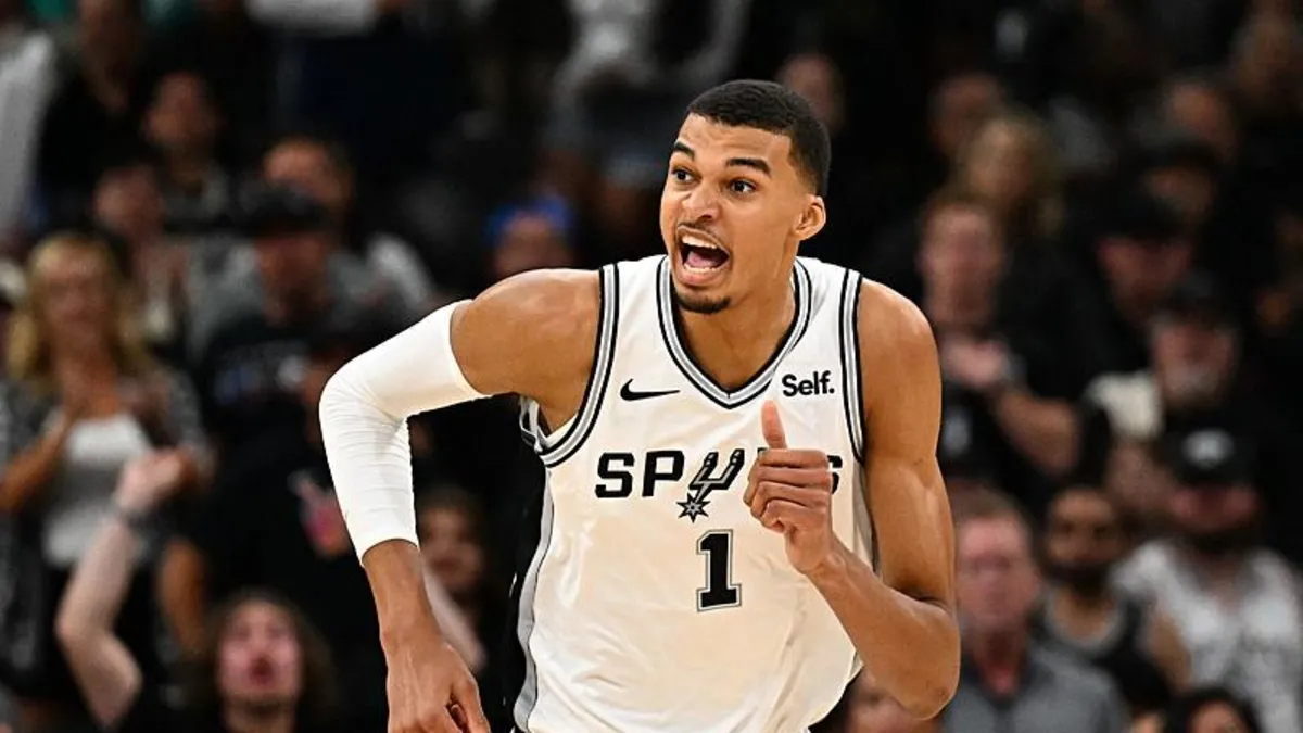 NBA'de yılın çaylağı Victor Wembanyama seçildi!